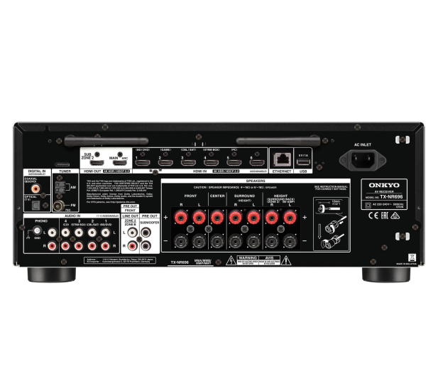 Onkyo AMPLITUNER ONKYO TX-NR696-B *# - 1385112 - zdjęcie 4
